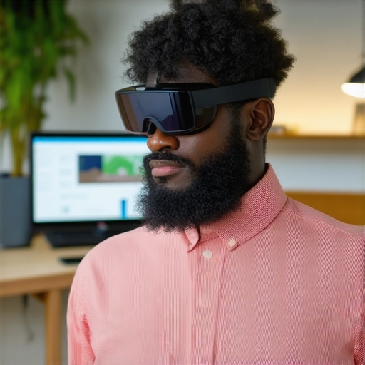 Advanced Local SEO Strategies with AI and AR Digital marketer using AI and AR tools to optimize local SEO