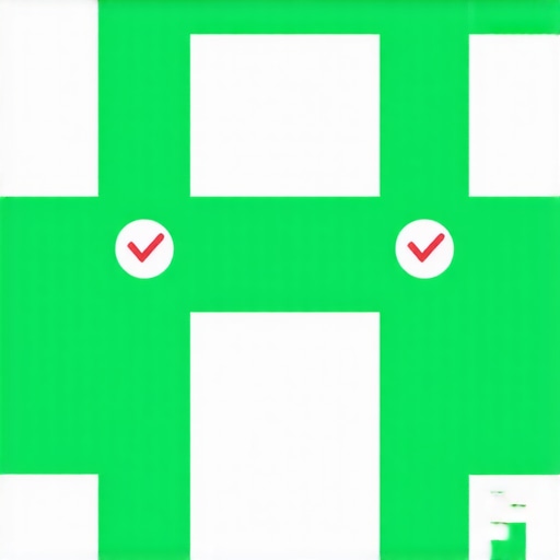 Google Maps Optimization Checklist Illustration showing steps to optimize Google My Business profile with checkmarks and icons.