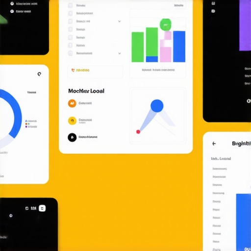 Screenshots of citation management, reputation tracking, and analytics tools used in Google Map optimization.