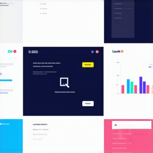 SEO Tools for Local Map Optimization A computer workspace with SEO and analytics dashboards open, illustrating ongoing local SEO efforts.