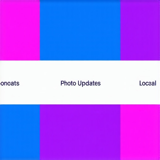 Diagram illustrating steps to optimize Google My Business profile for future biometric signals.
