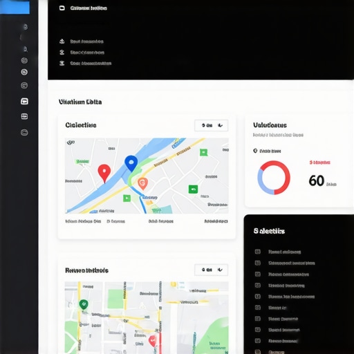 Screenshot showing local SEO performance metrics on a dashboard.