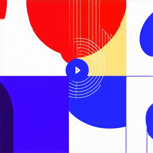 Digital illustration depicting advanced local SEO concepts like proximity signals and AR overlays.